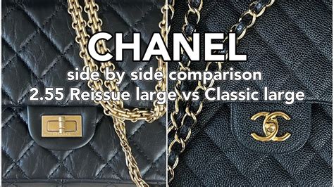 chanel reissue 226 vs jumbo|chanel 2.55 reissue flap.